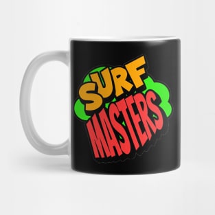 Surf Masters , Hello Summer Vintage Funny Surfer Riding Surf Surfing Lover Gifts Mug